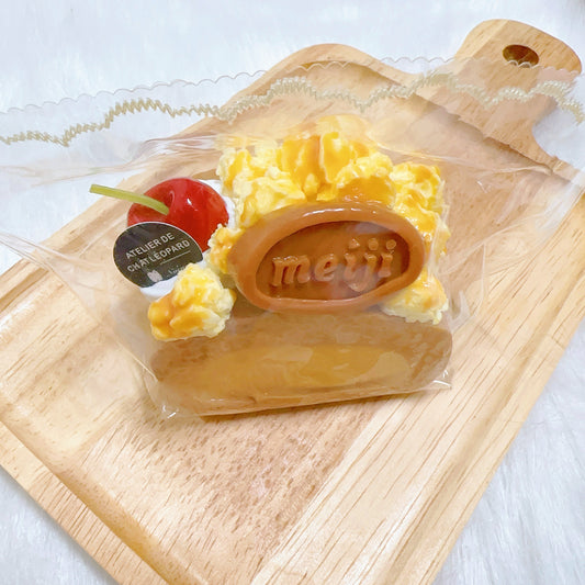 체리 팝콘 롤 케이크