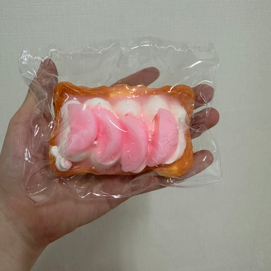 복숭아 크림 파이