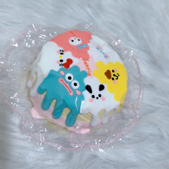 핸드페인팅 산리오 케이크