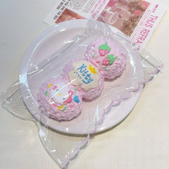 핸드페인팅 키티 치즈 트리플