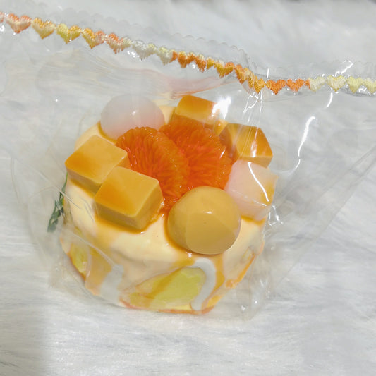 망고&귤 케이크