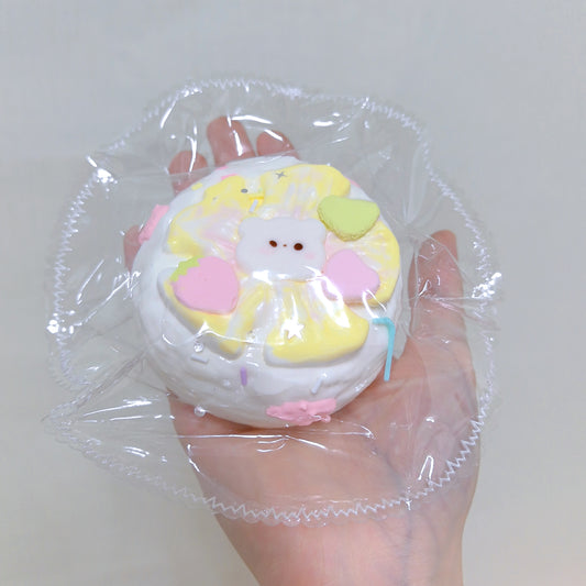 토끼 파인애플 크림 파이