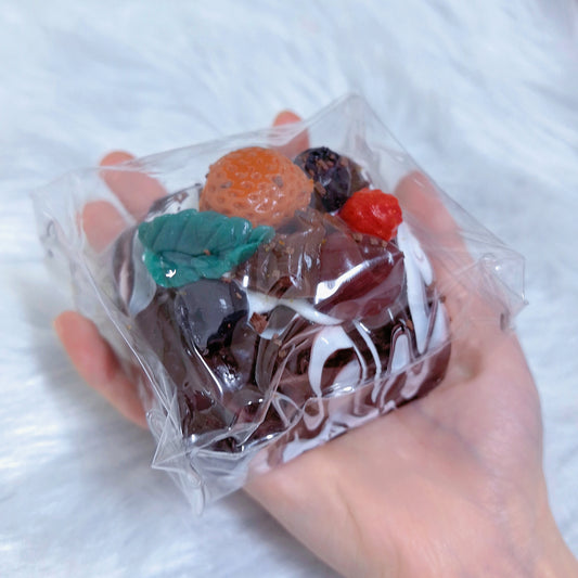 초코 그라데이션 과일 설봉산 케이크