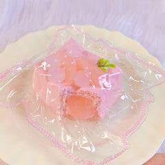 피치 젤리 케이크