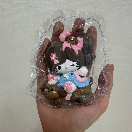 강아지 타는 키티