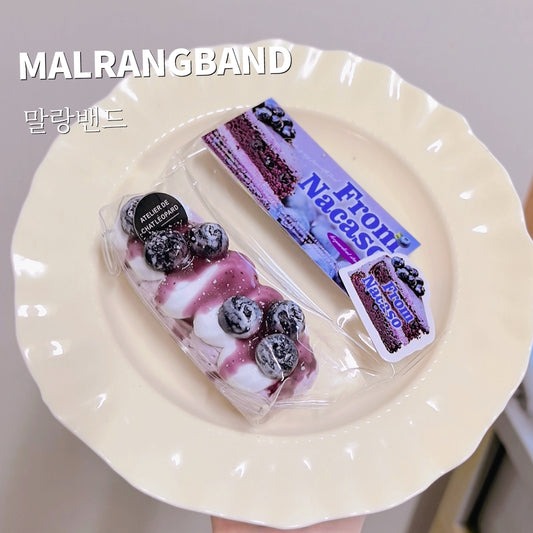 블루베리 치즈떡