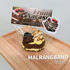 초코 바나나 마카롱