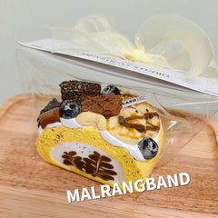 초코 바나나 롤케이크