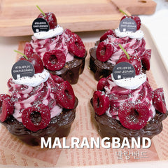 초코 체리 타르트