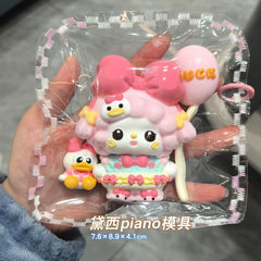 리락쿠마 공주 피아노 몰드