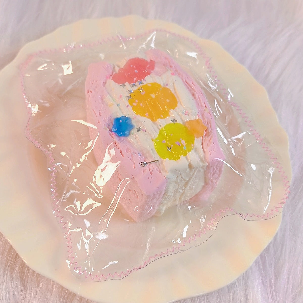 복숭아 크림 샌드위치