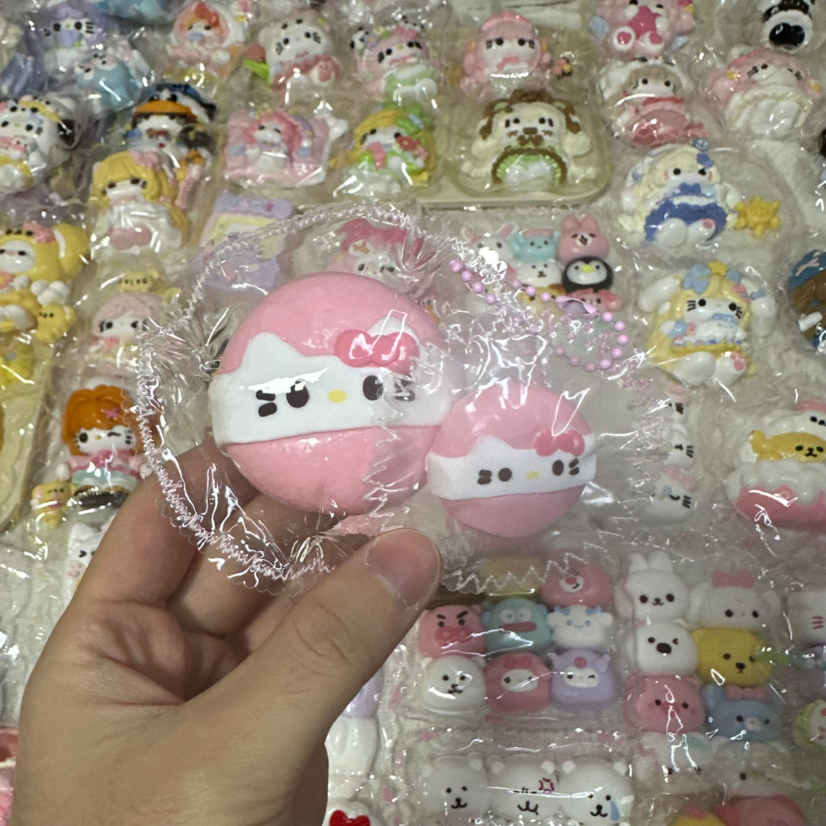 미니 키티 퍼프
