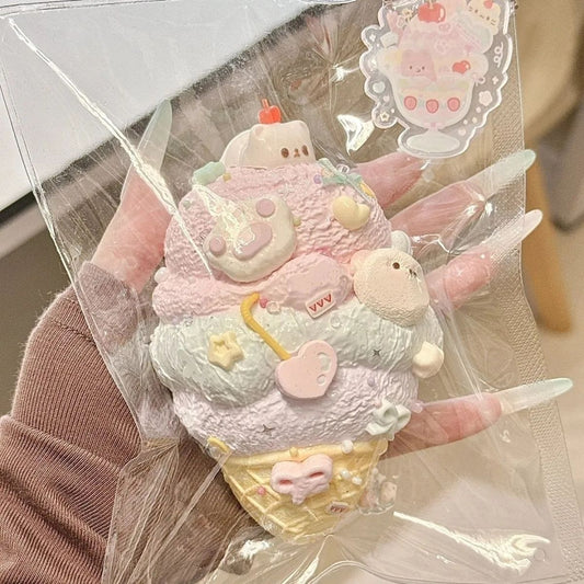 아이스크림 팬케이크 케이크 애그롤