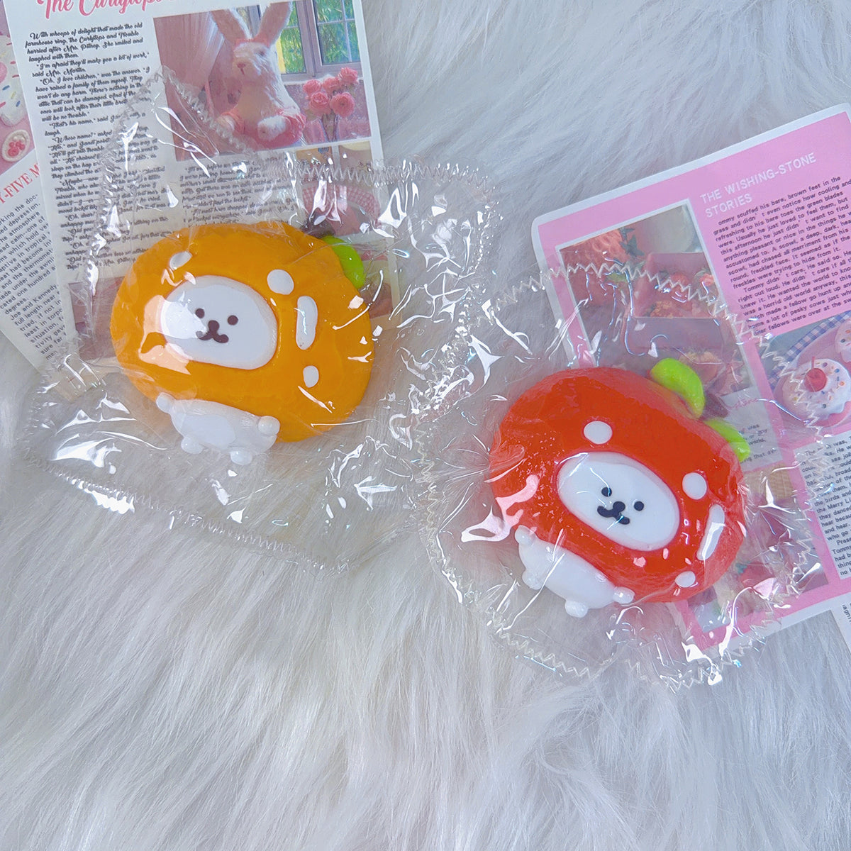 오렌지&사과 농담곰