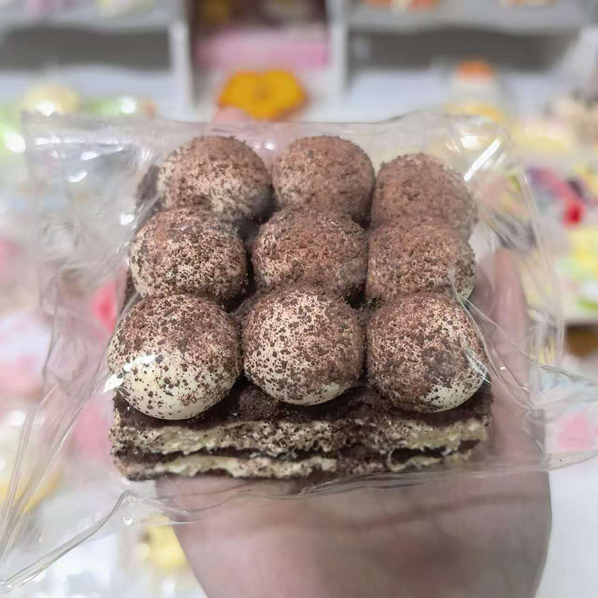 네모 티라미슈 케이크